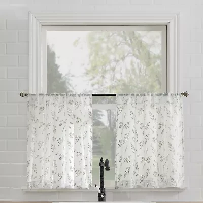 No 918 Rosemary 2-pc. Rod Pocket Window Tier