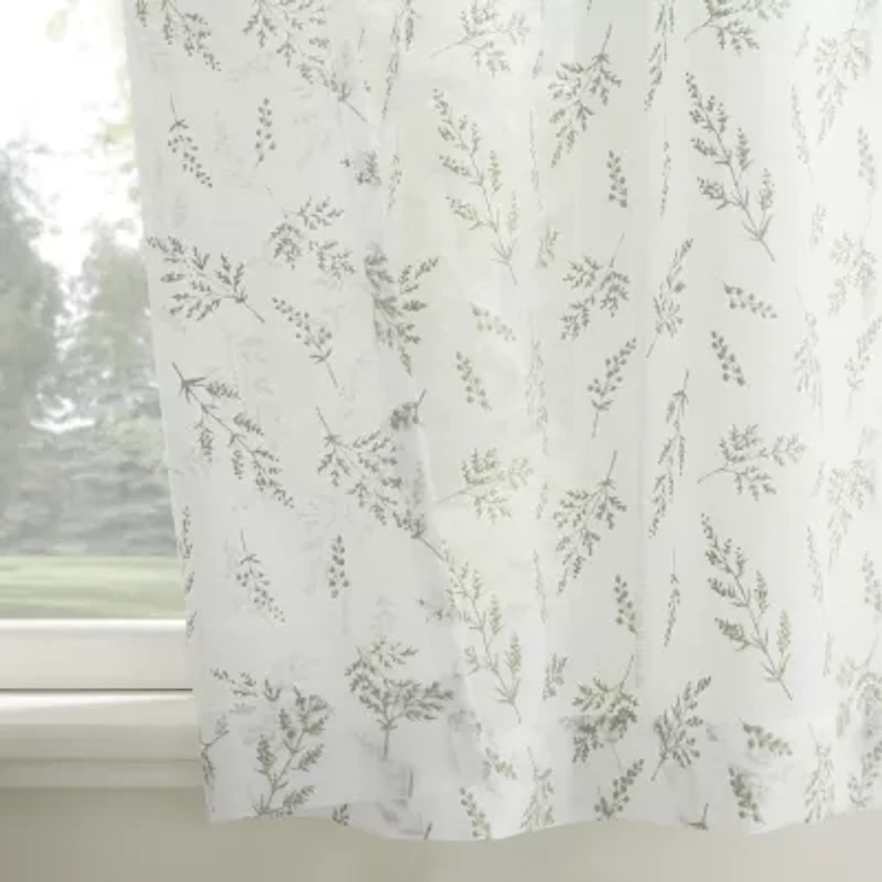 No 918 Rosemary 2-pc. Rod Pocket Window Tier