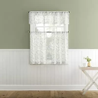 No 918 Rosemary 2-pc. Rod Pocket Window Tier