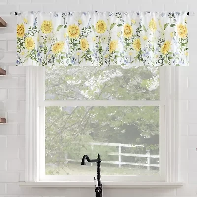 No 918 Spring Meadow Rod Pocket Tailored Valance