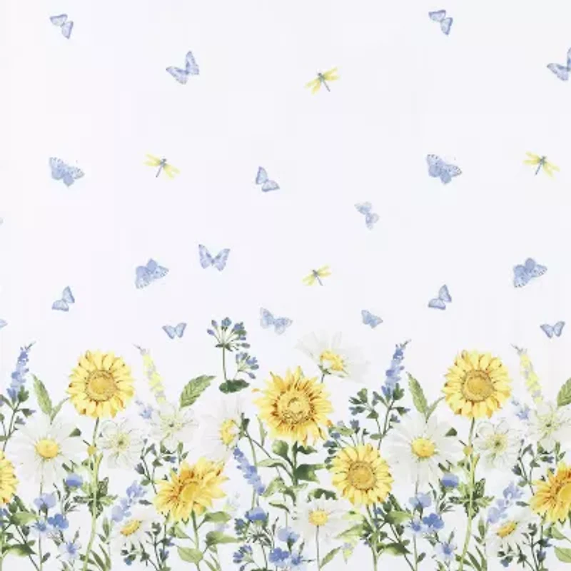 No 918 Spring Meadow Rod Pocket Tailored Valance