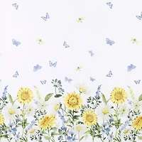 No 918 Spring Meadow Rod Pocket Tailored Valance