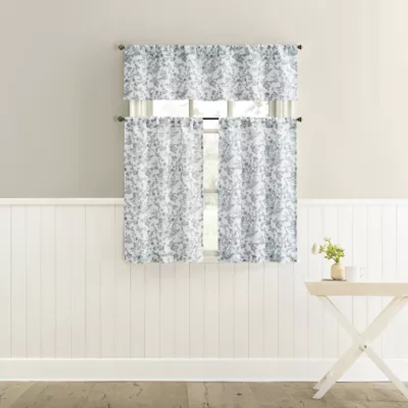 No 918 Addie Rod Pocket Tailored Valance