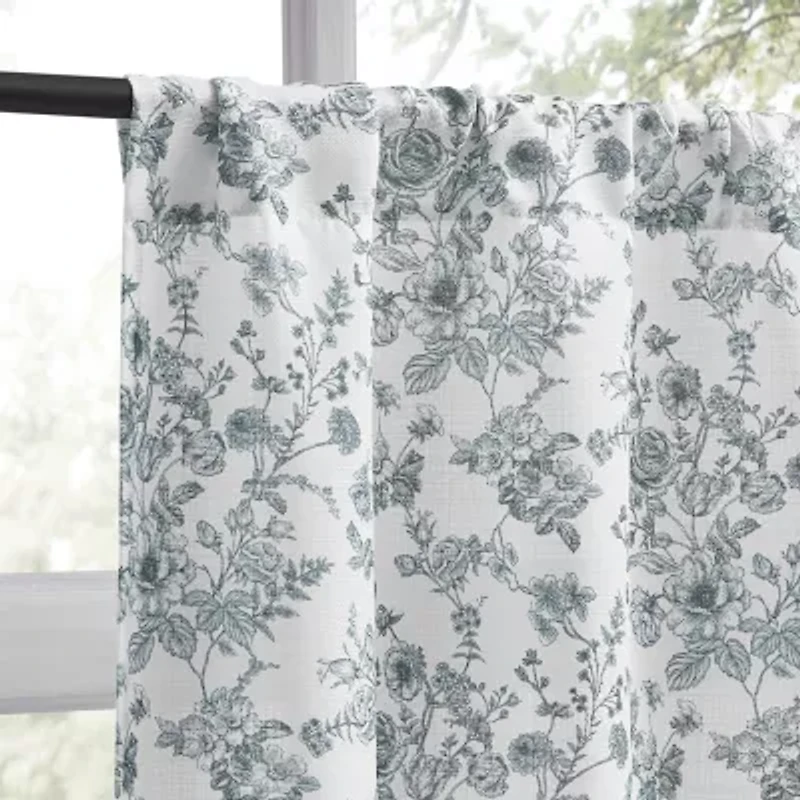 No 918 Addie 2-pc. Rod Pocket Window Tier