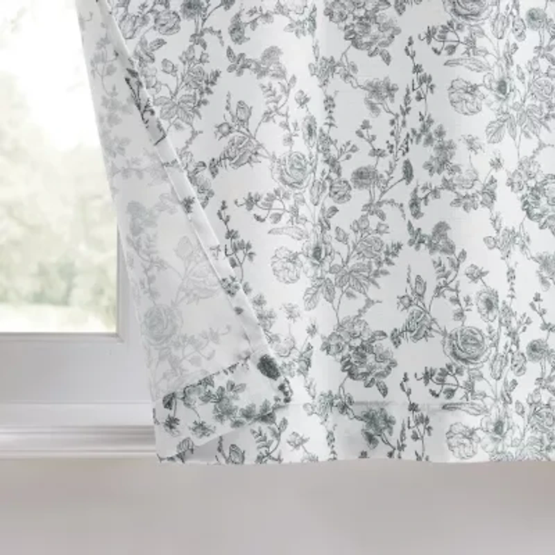 No 918 Addie 2-pc. Rod Pocket Window Tier