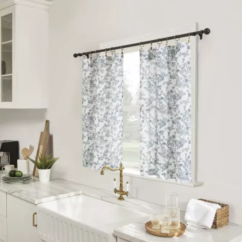 No 918 Addie 2-pc. Rod Pocket Window Tier