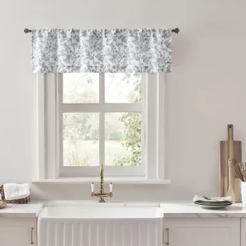 No 918 Addie 2-pc. Rod Pocket Window Tier