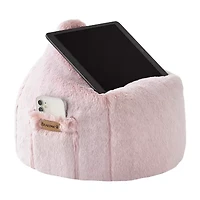 Bearpaw Artesia Lap Pouf Round Throw Pillow