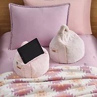 Bearpaw Artesia Lap Pouf Round Throw Pillow