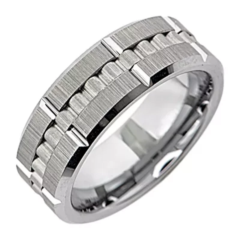 Limited Quantities! Mens Ceramic Tungsten Band