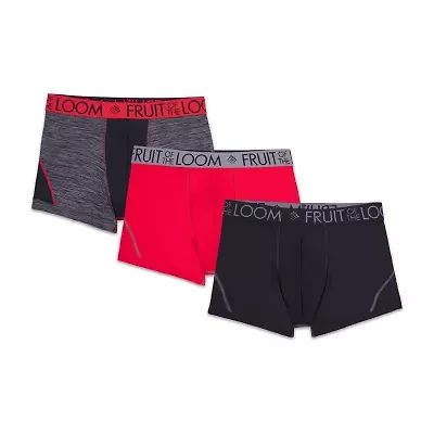 Fruit of the Loom Mens 3 Pack Boxer Briefs Bpp3slc