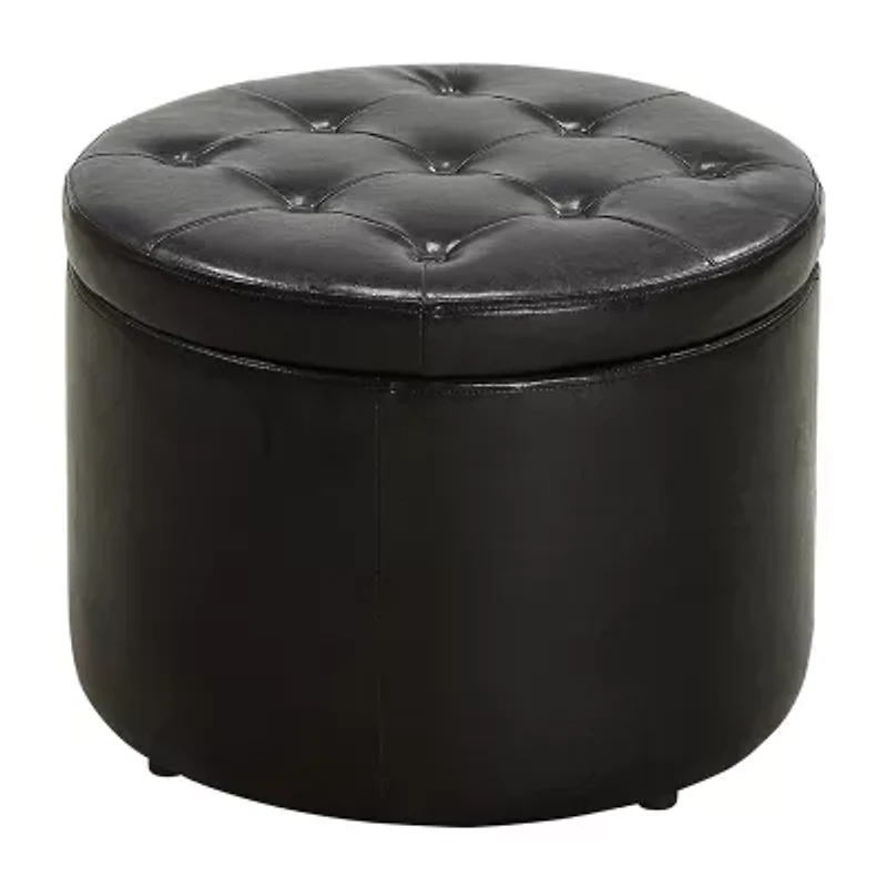 Designs4comfort Round Shoe Ottoman