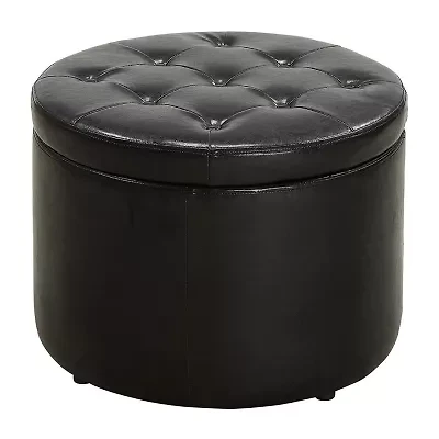Designs4comfort Round Shoe Ottoman