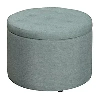 Designs4comfort Round Shoe Ottoman