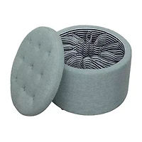 Designs4comfort Round Shoe Ottoman