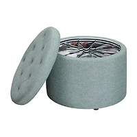 Designs4comfort Round Shoe Ottoman