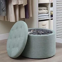 Designs4comfort Round Shoe Ottoman