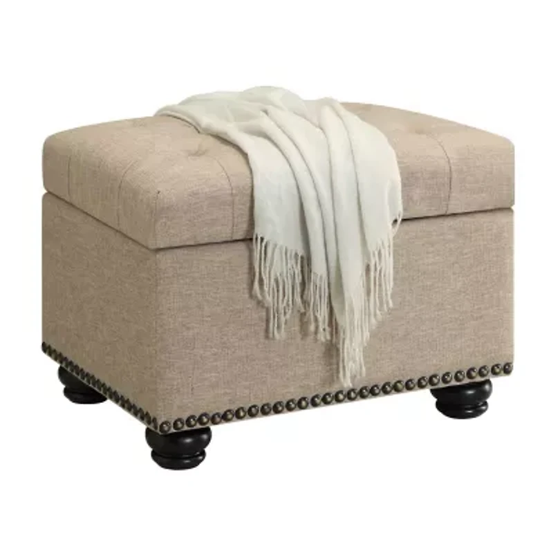 Designs4comfort 5th Avenue Storage Ottoman