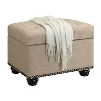 Designs4comfort 5th Avenue Storage Ottoman