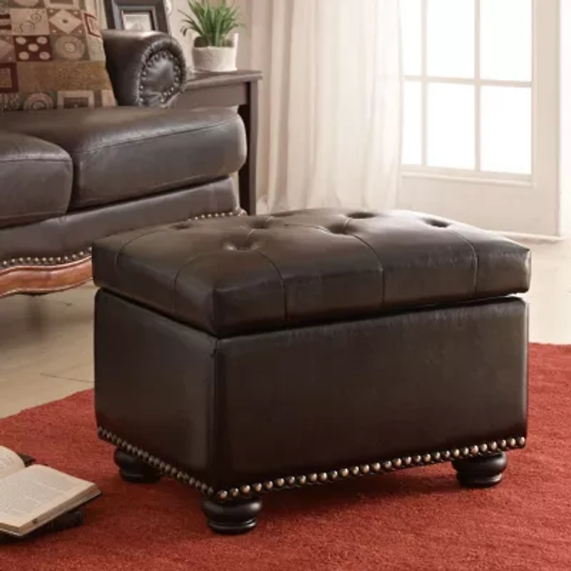 Designs4comfort 5th Avenue Storage Ottoman