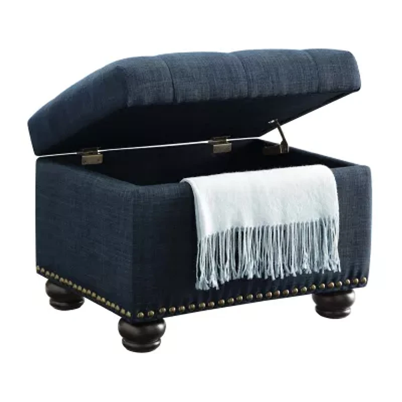 Designs4comfort 5th Avenue Storage Ottoman