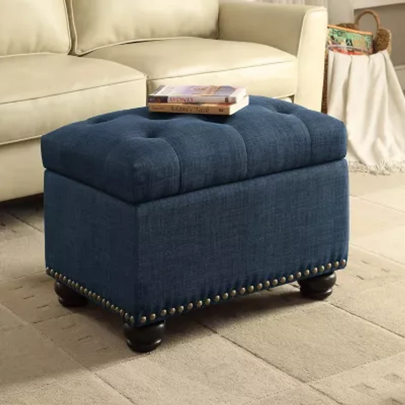 Designs4comfort 5th Avenue Storage Ottoman