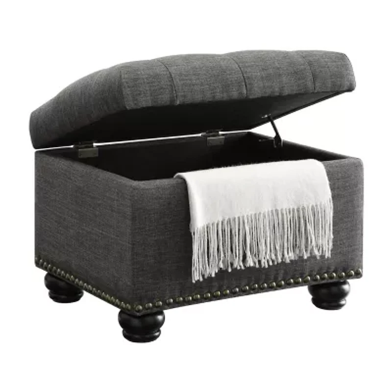 Designs4comfort 5th Avenue Storage Ottoman