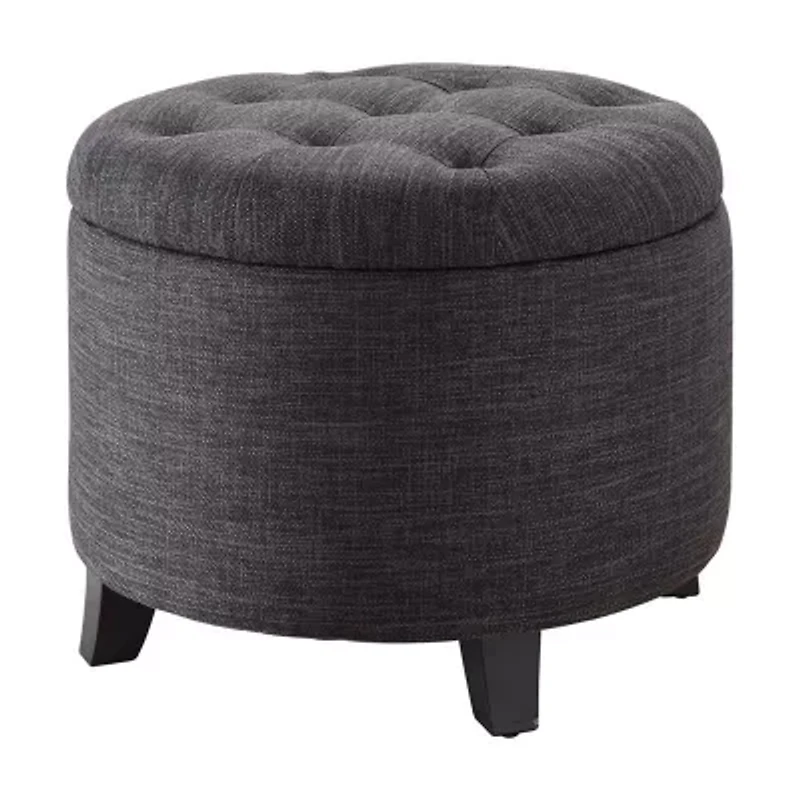 Designs4Comfort Round Ottoman