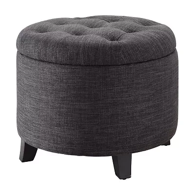 Designs4Comfort Round Ottoman