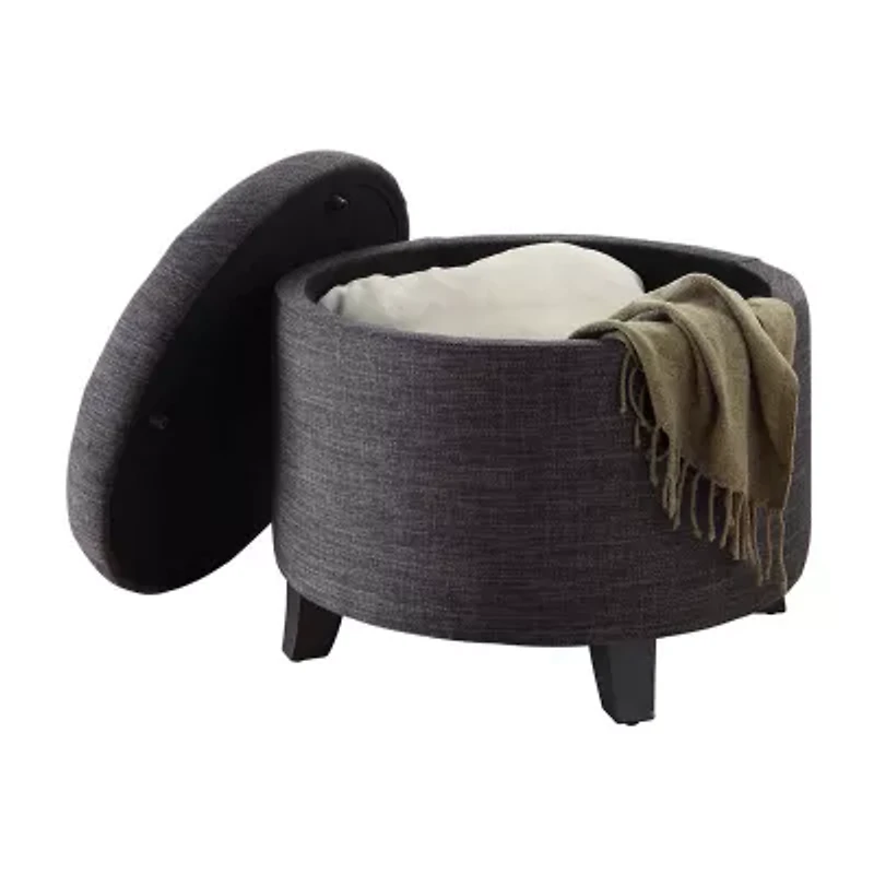 Designs4Comfort Round Ottoman