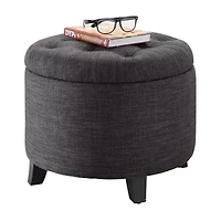 Designs4Comfort Round Ottoman