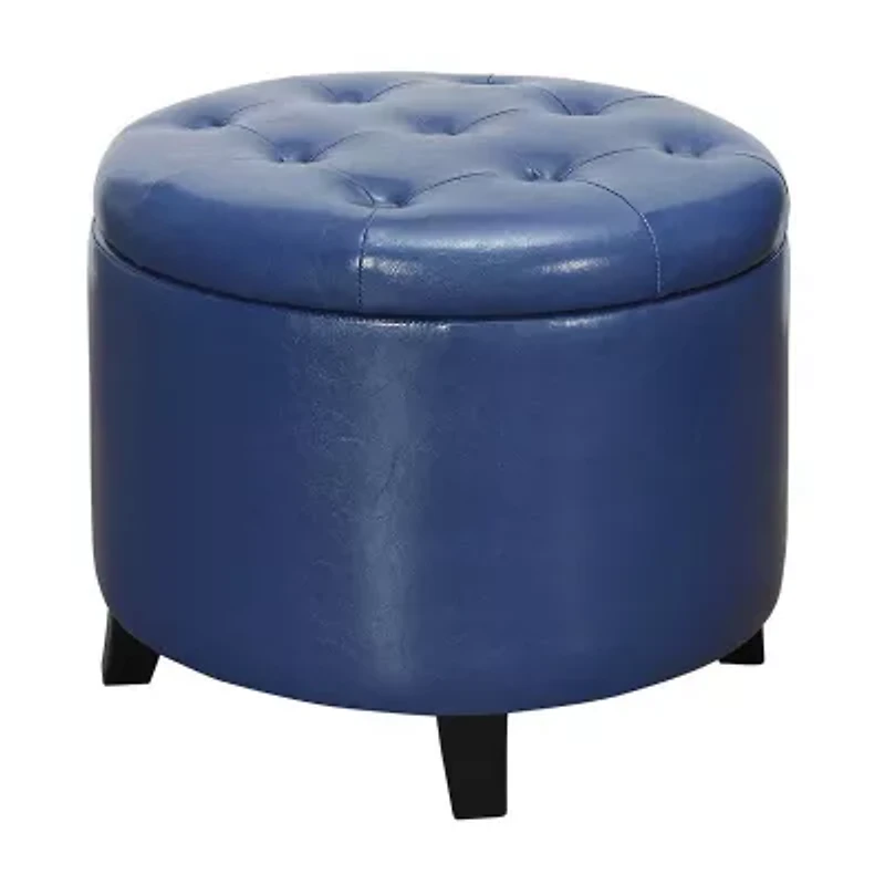 Designs4Comfort Round Ottoman