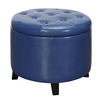 Designs4Comfort Round Ottoman