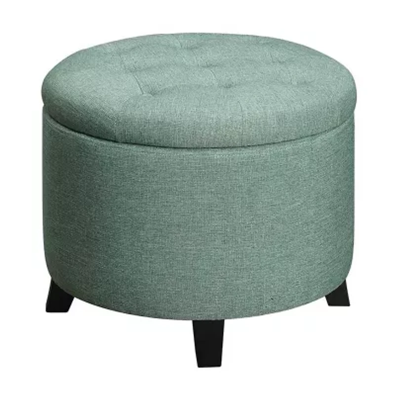 Designs4Comfort Round Ottoman
