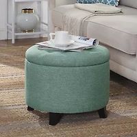 Designs4Comfort Round Ottoman