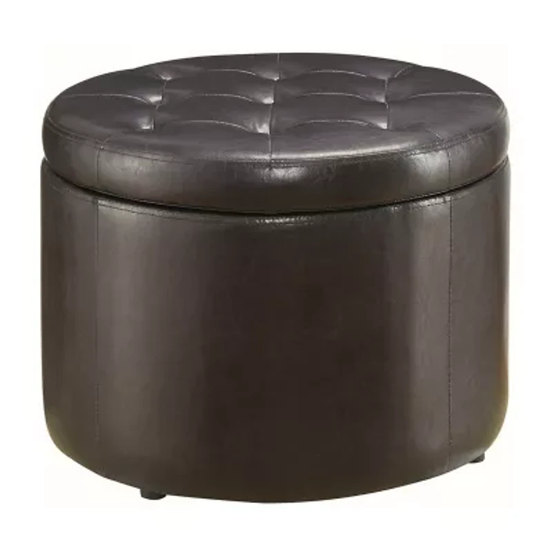 Designs4comfort Round Shoe Ottoman