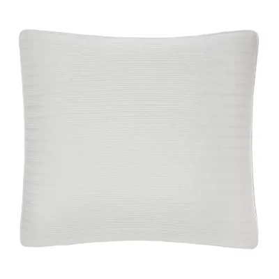 Fieldcrest Luxury Stripe Matelasse Euro Sham