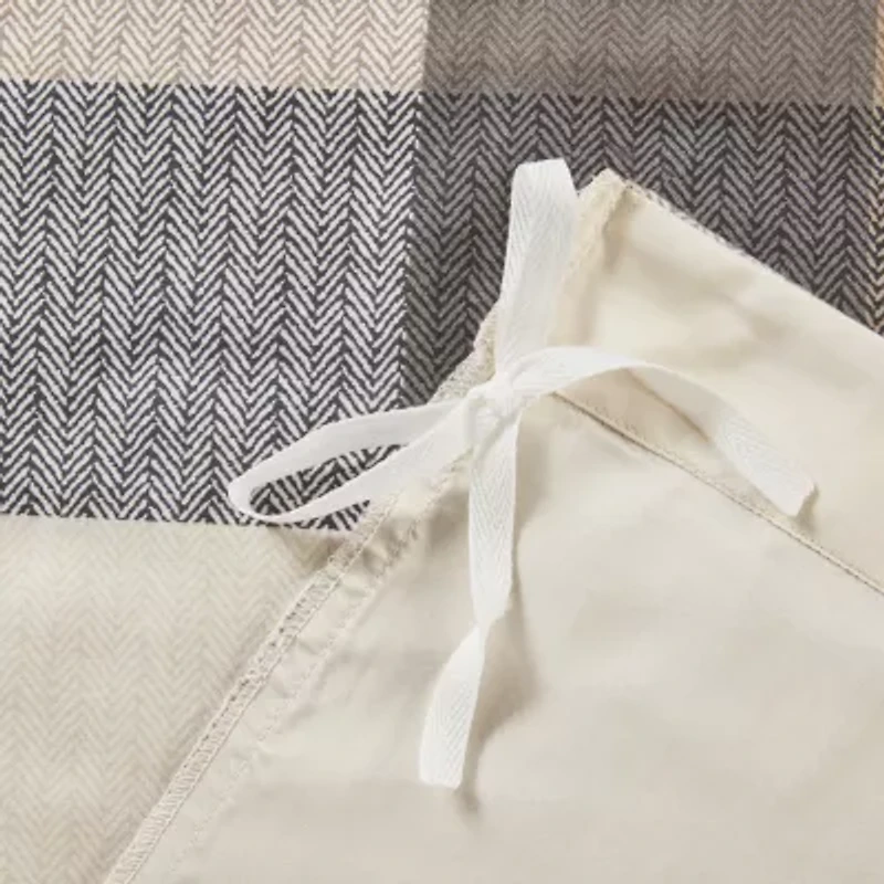 Madison Park Pioneer 6-pc. Herringbone Duvet Cover Set