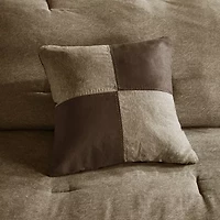 Madison Park Westbrook 7-Pc. Faux Suede Comforter Set