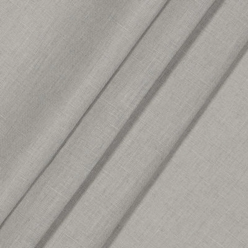 Fieldcrest Luxury Alden Linen Rod Pocket Back Tab Light-Filtering Single Curtain Panel