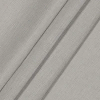 Fieldcrest Luxury Alden Linen Rod Pocket Back Tab Light-Filtering Single Curtain Panel