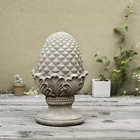 Glitzhome 16.5" Mgo Artichoke Garden Figurine