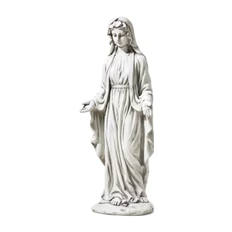 Glitzhome 30" Blessed Mother Mary Garden Statue