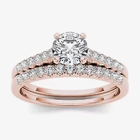 CT.T.W. Natural Diamond 10K Yellow Gold Bridal Ring Set