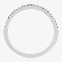 Womens 1/5 CT. Natural White Diamond 10K Gold Anniversary Wedding Band