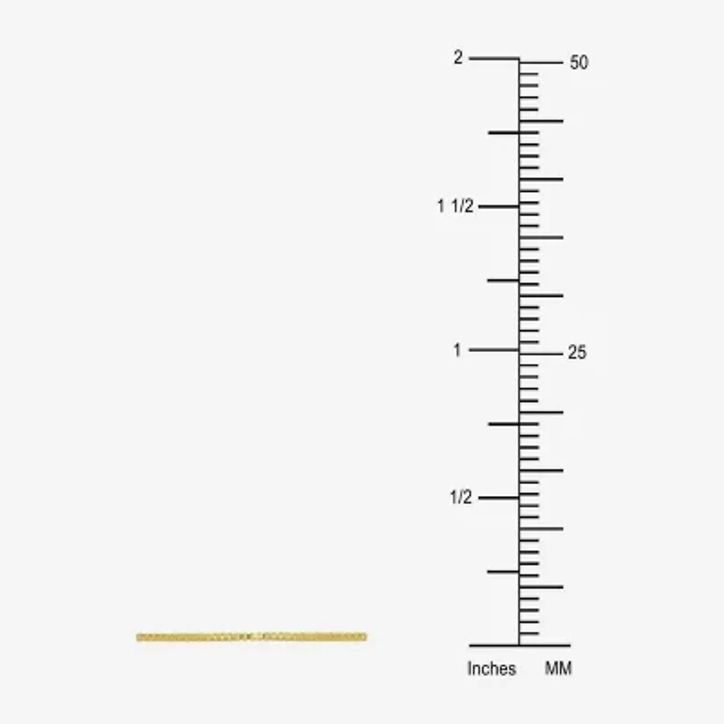 Made in Italy Womens 18K Gold 18 Inch Box Chain Necklace