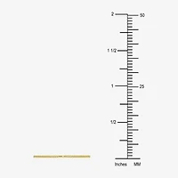 Made in Italy Womens 18K Gold 18 Inch Box Chain Necklace