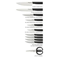 KitchenAid 12-pc. Knife Block Set