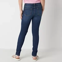 Thereabouts Superflex Little & Big Kid Girls Adjustable Waist Stretch Fabric Skinny Fit Denim Jean