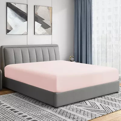 Swift Home Ultra Soft Easy Fit Elastic Extra Deep Pocket Wrinkle Resistant Fitted Sheet